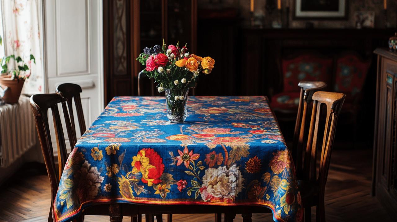 Comment choisir une toile ciree bulgomme imprimee qui sublimera votre table
